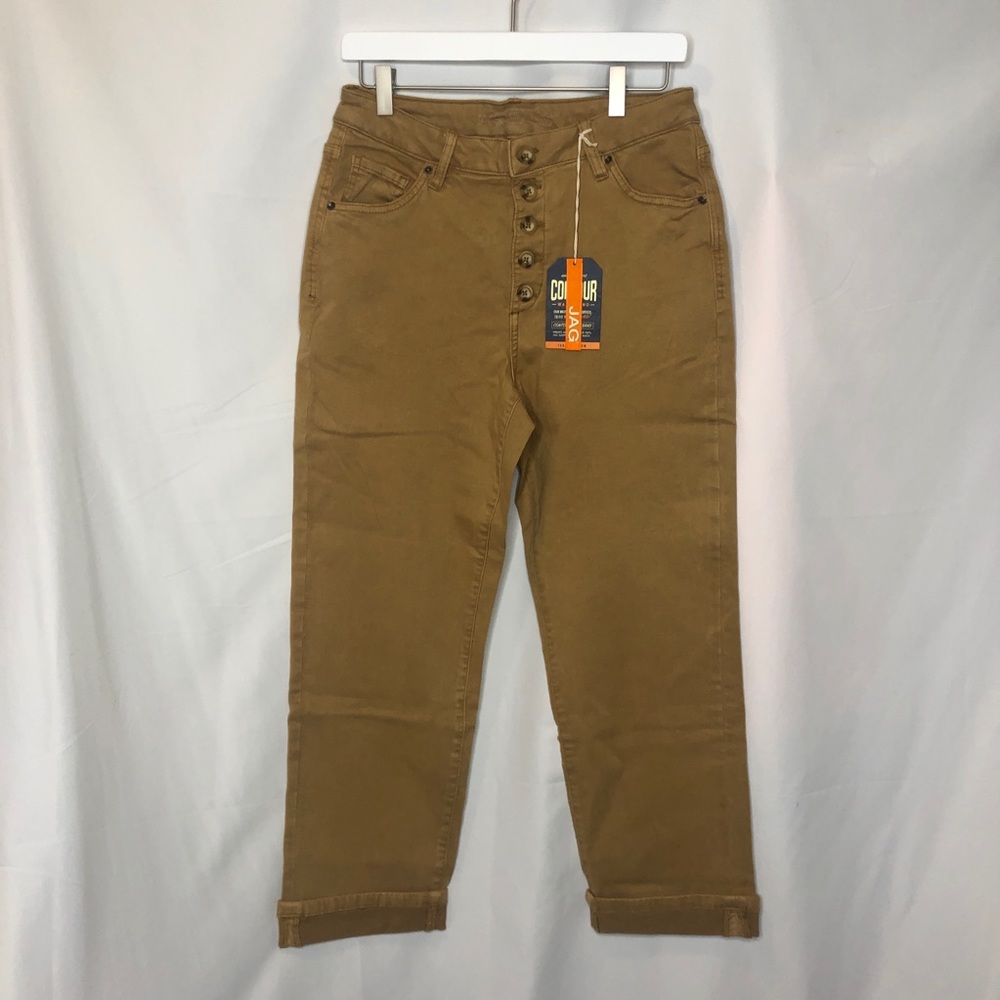 Jag Jeans Joan Straight Button Fly Crop Pant 8